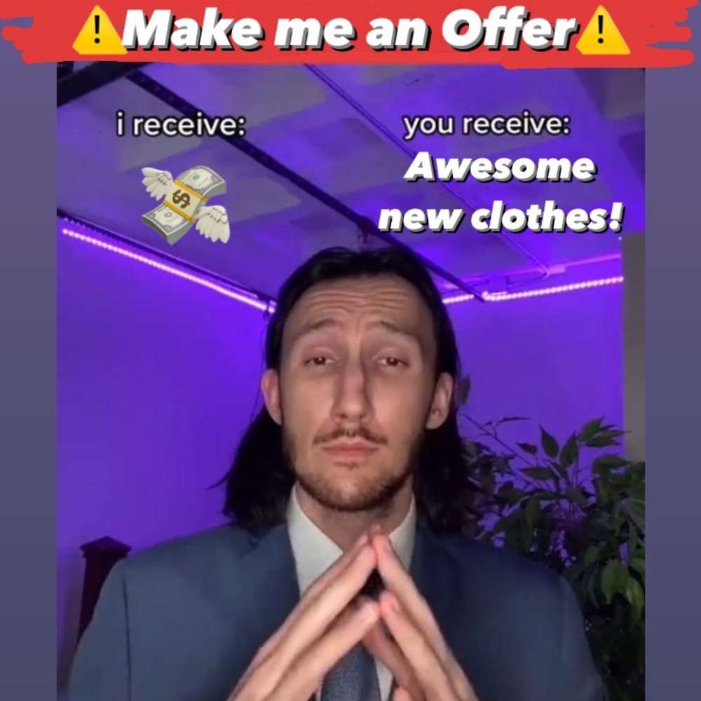 SEND OVER AN OFFER!